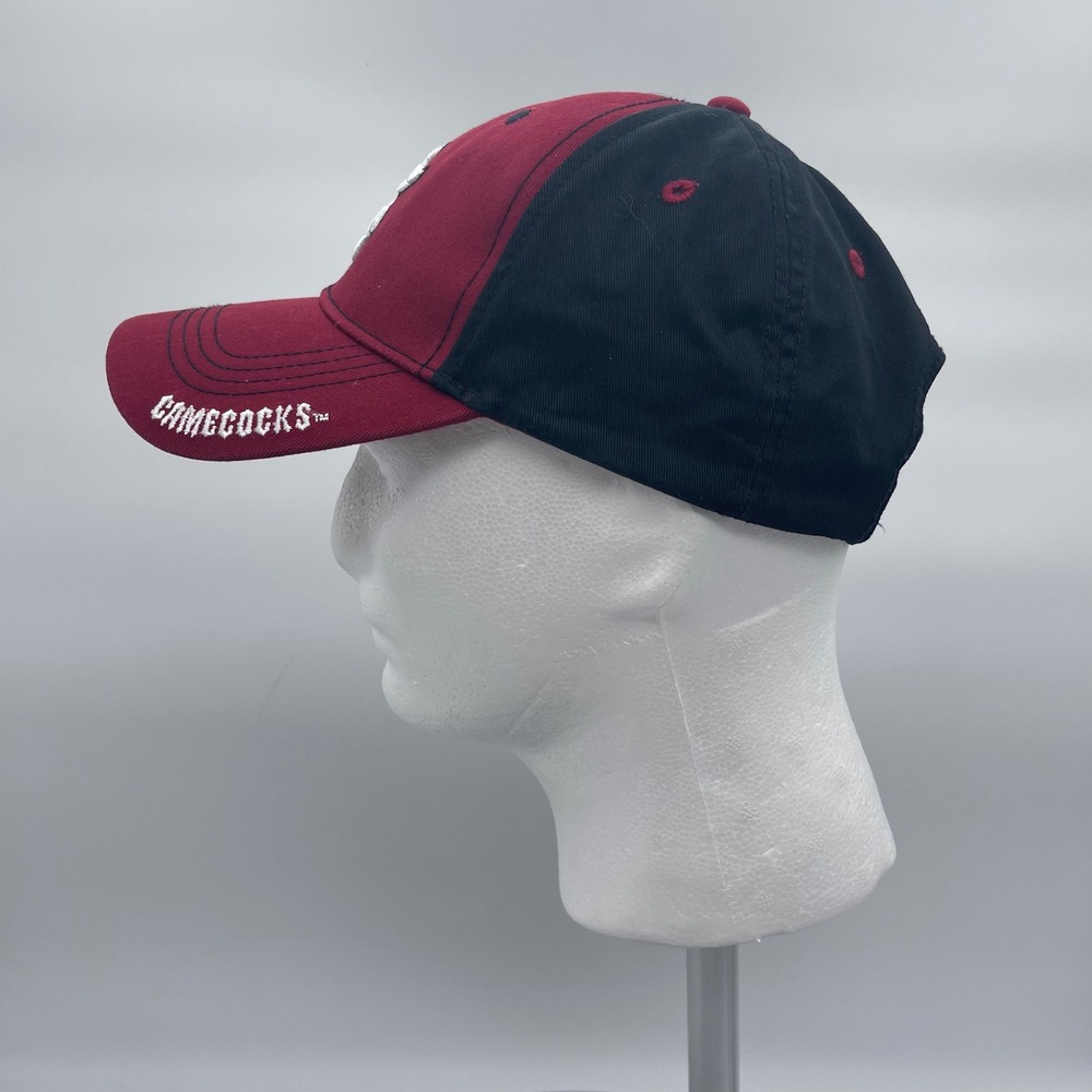 Starter South Carolina Gamecocks Adult OSFM Garnet Black Hat USC Baseball Cap - Picture 7 of 9